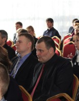 Исполнительный директор С.А. Колесников и Директор по науке и производству С.В. Усов на Съезде в Тамбовской областной Торгово-промышленной палаты РФ